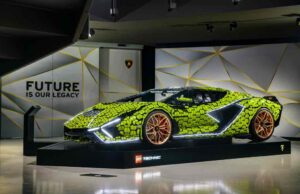 1:1 méretarányú LEGO Technic Lamborghini Sián FKP 37-et építettek