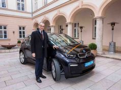 BMW i3 a Német Nagykövetség szolgálatában Budapesten
