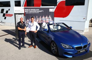 BMW M6 Cabrio a 2015-ös MotoGP különdíja