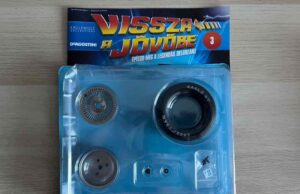 DeAgostini DeLorean DMC-12 1:8 építés – 3. lapszám: a bal első kerék összeszerelése