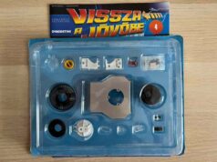 DeAgostini DeLorean DMC-12 1:8 építés – 4. lapszám: a reaktor, valamint Mr. Fusion beszerelése
