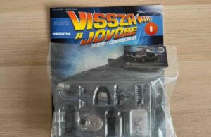 DeAgostini DeLorean DMC-12 1:8 építés – 6. lapszám: a jobb első futómű megépítése