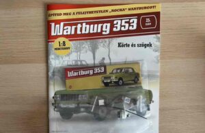DeAgostini Wartburg 353 1:8 építés – 25. lapszám: kiegyenlítőtartály, gyújtótekercsek; alakul a motortér