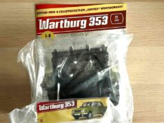 DeAgostini Wartburg 353 1:8 építés – 37. lapszám: megérkezett a csomagtér padlólemeze
