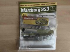 DeAgostini Wartburg 353 1:8 építés – 46. lapszám: kipufogócső összeszerelésének véglegesítése