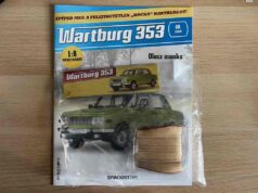 DeAgostini Wartburg 353 1:8 építés – 60. lapszám: helyére került a vezetőülés szivacsos háttámlája