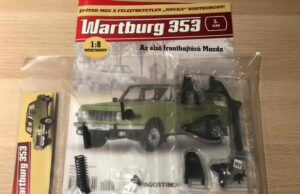 DeAgostini Wartburg 353 1:8 építés – 5. lapszám: első futómű részleges összeszerelése