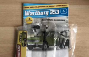 DeAgostini Wartburg 353 1:8 építés – 8. lapszám: az első futómű befejezése