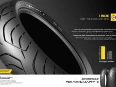 Ez a Dunlop RoadSmart III túraabroncs, forradalmian új technológiával