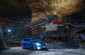 Ford Fiesta ST, 400 méteres mélységben