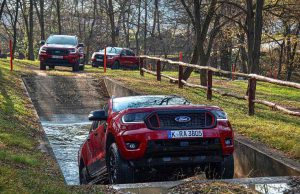 Váltakozó terepkörülmények közt vezettük a Ford Ranger négyféle Special Edition változatát