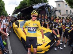 Ünnepelt a Ford: Chris Froome, a Team Sky, illetve a történelmi Tour de France győzelem volt fókuszban