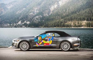 Az új Ford Mustang innovatív fejlesztésű térdlégzsákja