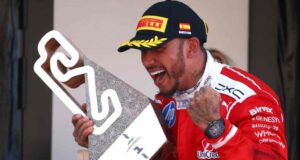 Hamilton megszerezte első Ferrari-győzelmét Barcelonában – Antonelli drámai kiesése árnyékolta be a futamot