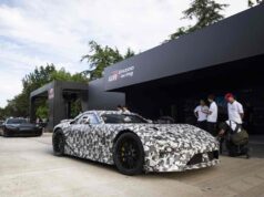 Goodwoodban száguldott az elektromos Lexus LFA prototípusa