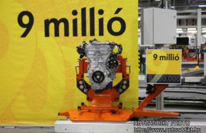 Elkészült a 9 milliomodik Opel motor Szentgotthárdon