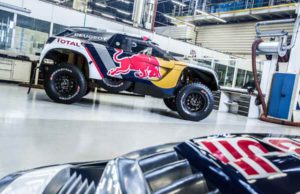Peugeot 3008 DKR a Dakar 2017 színeiben