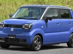 Suzuki e Sky: 26 kWh-s akkumulátorral ígér 310 kilométeres hatótávot