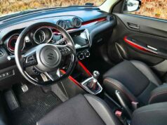A Suzuki Swift Sport enteriőrje mindenkit lenyűgöz