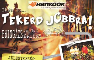 Idén is lesz Tekerd jobbra a Hankookkal