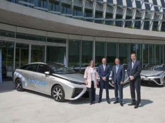 Zéró károsanyag-kibocsátású hidrogéncellás Toyota Mirai modelleket kap a NOB