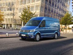 Még koncepció, de 2017-től már forgalomba állhat a teljesen elektromos hajtású új Volkswagen e-Crafter